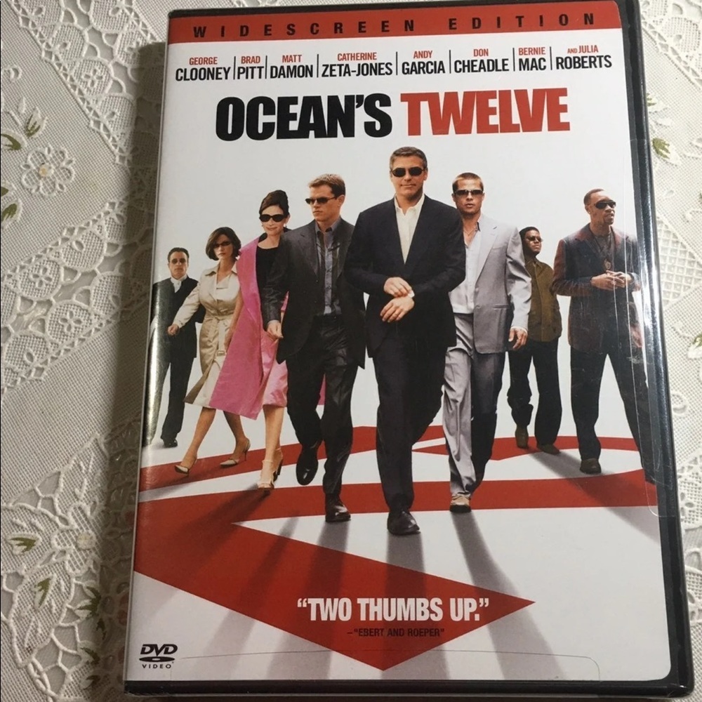🆕 2-DVD: OCEAN'S TWELVE / Widescreen Edition DVD, New